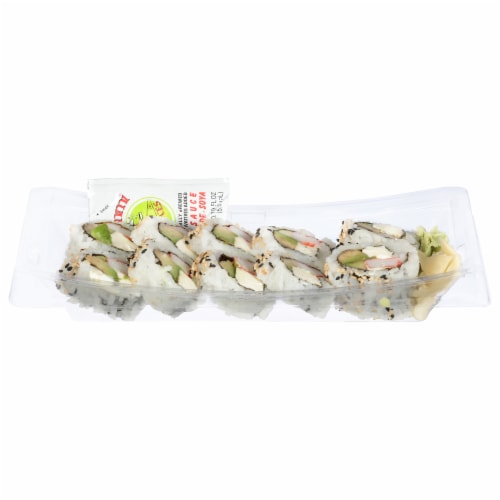 Samurai Sushi Philadelphia Roll Perspective: front