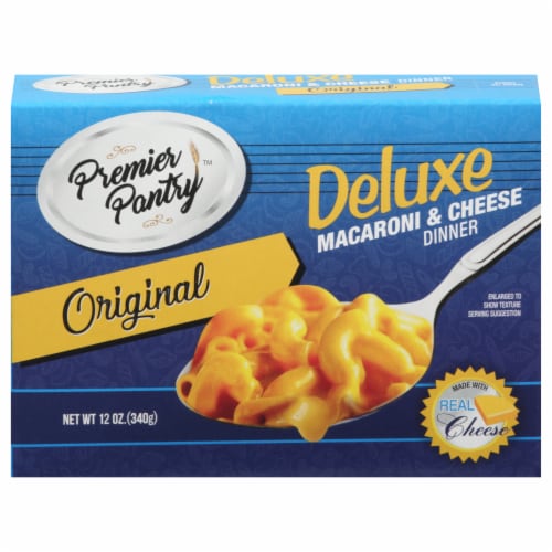 Premier Pantry Original Deluxe Macaroni & Cheese Dinner, 12 oz Kroger