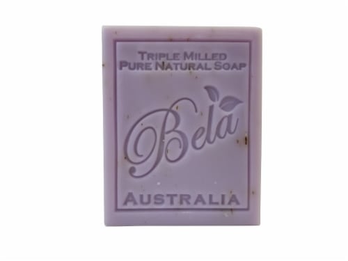 Bela Pure Natural Lavender Soap Bar Perspective: front