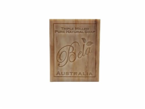 Bela Pure Natural Sandalwood Soap Bar Perspective: front
