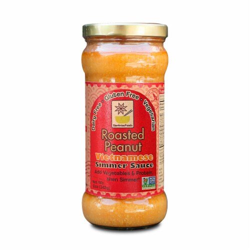 Vietnamese Roasted Peanut Simmer Sauce Perspective: front