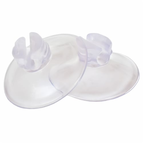 Simple Living Solutions Suction Cup Christmas Light Clips - Clear Perspective: front