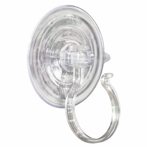 Simple Living Solutions Suction Cup Wreath Hook - Clear Perspective: front