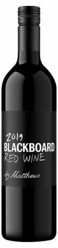 Matthews Winery 2019 Blackboard Washington Red Wine Perspective: front