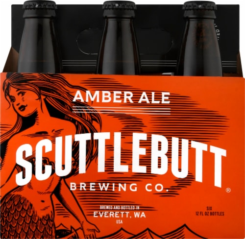 Scuttlebutt Amber Ale Beer Perspective: front