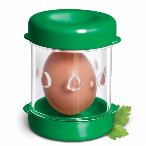 Negg Boiled Egg Peeler -GREEN Perspective: front
