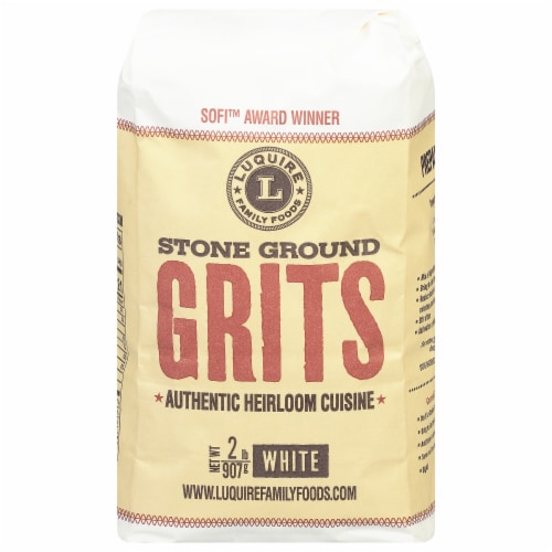 Luquire Family Foods Stone Ground White Grits Perspective: front