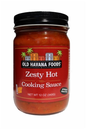Old Havana Foods® Zesty Hot Cooking Sauce Perspective: front