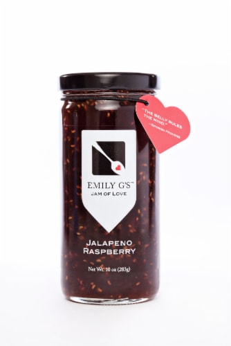 Emily G's Jalapeno Raspberry Jam Perspective: front