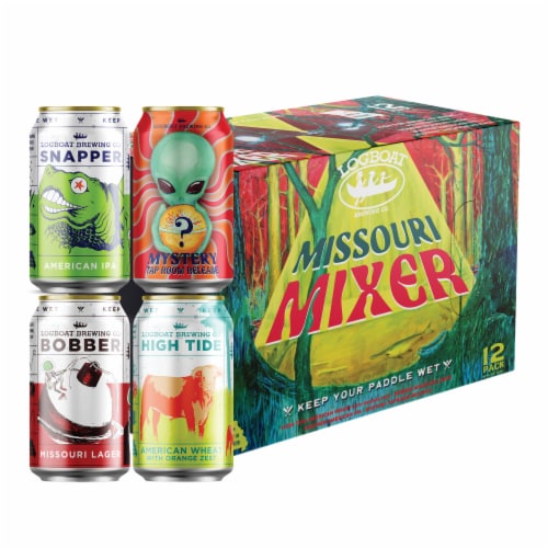 Logboat Missouri Mixer Variety Pack Perspective: front