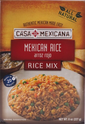 Casa Mexicana Mexican Rice Mix 8 oz (Pack of 12) Perspective: front