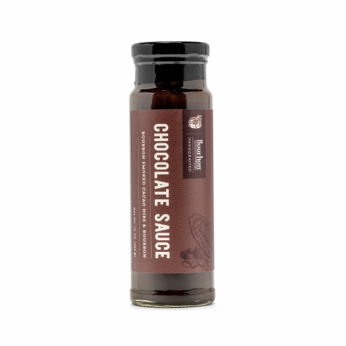 Bourbon Barrel Foods Handcrafted Chocolate Sauce Perspective: front