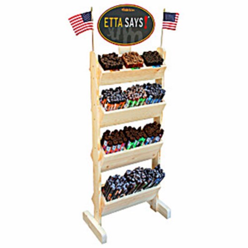 Etta Says 854913005313 1.5 oz Dog Meat Snack Bar Turkey & Bacon - 12 Count Perspective: front