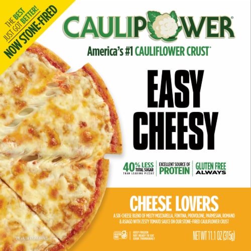 Caulipower Cheese Cauliflower Crust Frozen Pizza Perspective: front