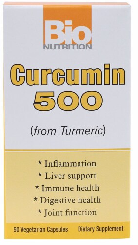Bio Nutrition  Curcumin 500 Perspective: front
