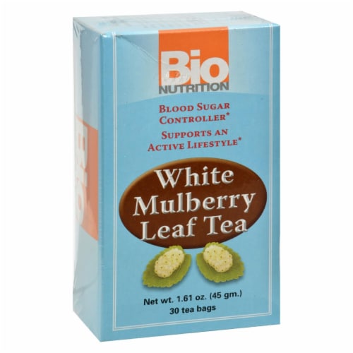 Bio Nutrition  White Mulberry Leaf Tea Perspective: front