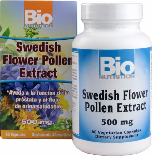 Bio Nutrition  Swedish Flower Pollen Extract Perspective: front