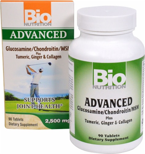 Bio Nutrition  Advanced Glucosamine-Chondroitin-MSM Perspective: front