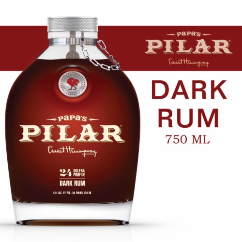 Papa's Pilar 24 Solera Profile Dark Rum Perspective: front