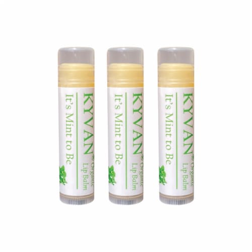 KYVAN It’s Mint To Be Lip Balms - 3 Pack Perspective: front