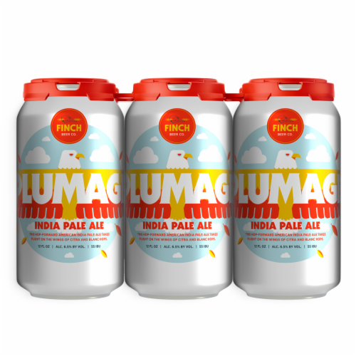 Finch Beer Co. Plumage India Pale Ale Perspective: front