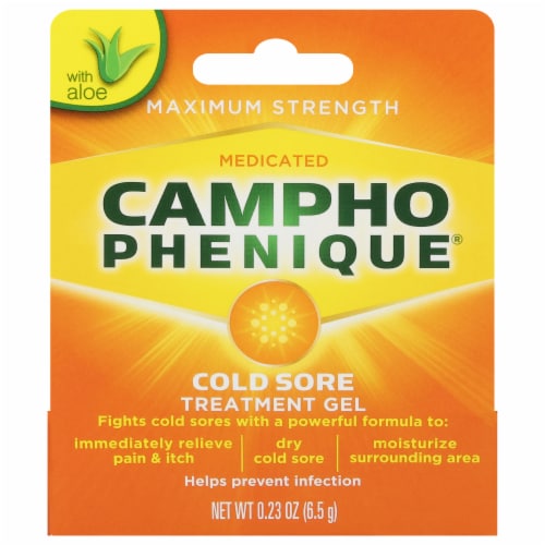 Campho-Phenique Cold Sore Treatment Perspective: front