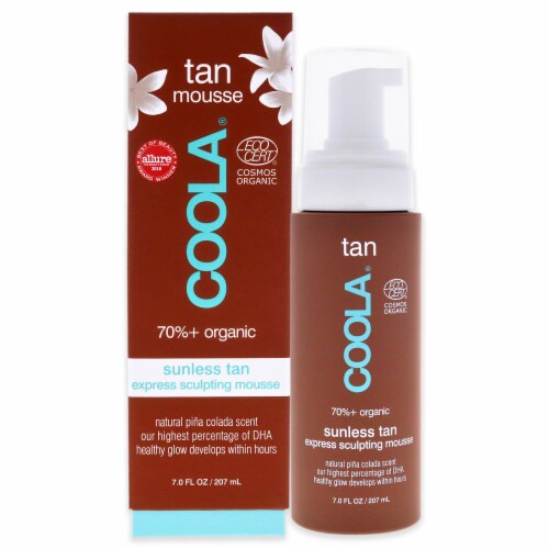 Coola Organic Sunless Tan Express Sculpting Mousse 207ml/7oz Perspective: front