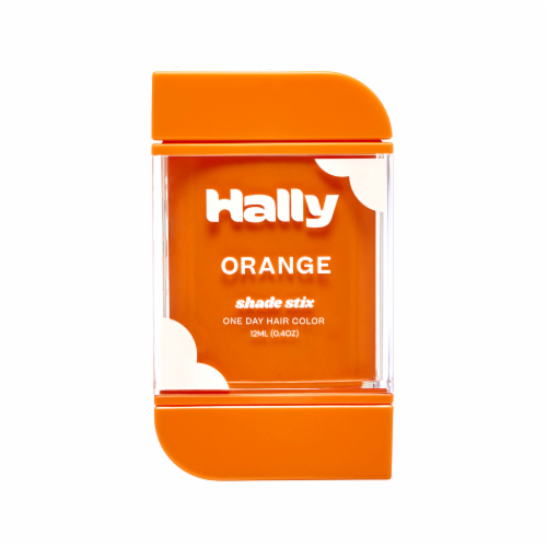 Hally Hair Orange Shade Stix One Day Hair Color Perspective: front