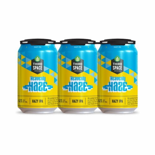 Third Space Brewing Heavenly Haze Hazy IPA Perspective: front