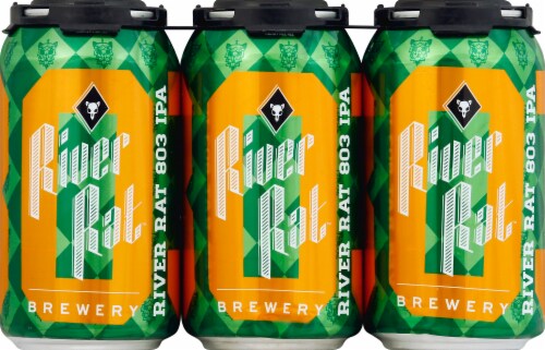 River Rat Brewery 803 IPA Perspective: front