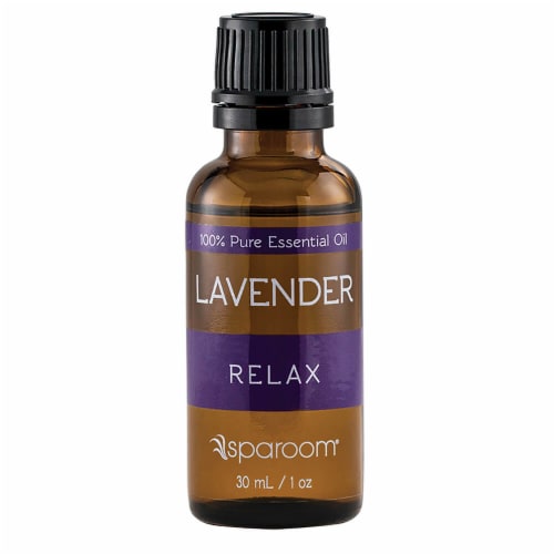 SpaRoom Lavender Essential Oil Perspective: front
