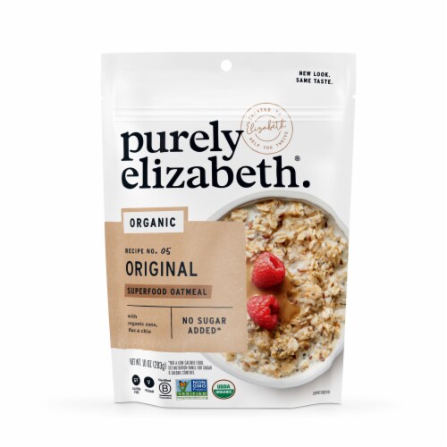 Purely Elizabeth Original Superfood Oatmeal, 10 oz - Harris Teeter