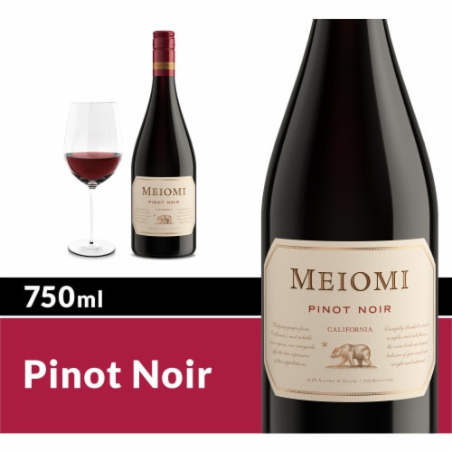 Meiomi California Pinot Noir Red Wine Perspective: front