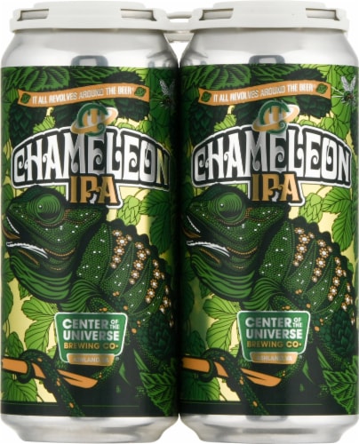 Center of the Universe Brewing Co. Chameleon IPA Perspective: front