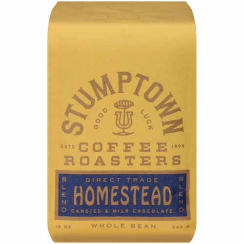 Stumptown Coffee Homestead Blend Whole Bean Coffee Perspective: front