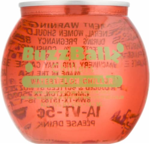BuzzBallz Chillers Watermelon Frozen Single Can Perspective: front