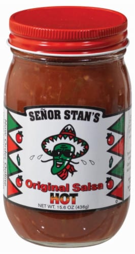 Senor Stan's Original Hot Salsa Perspective: front