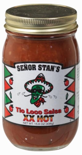 Senor Stan's Tio Loco Salsa XX Hot Perspective: front