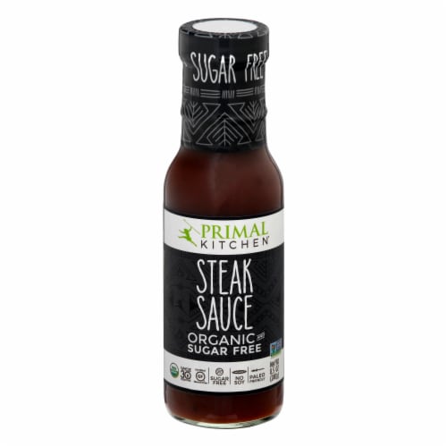 Free Measuring Spoon Set Pack of 3 Primal Kitchen Grill Master, Sugar Free, Organic, Whole30 Approved, Paleo, Primal & Keto Friendly Steak Sauce