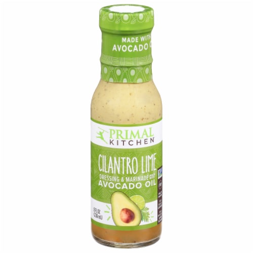 Primal Kitchen Cilantro Lime Dressing & Marinade Perspective: front