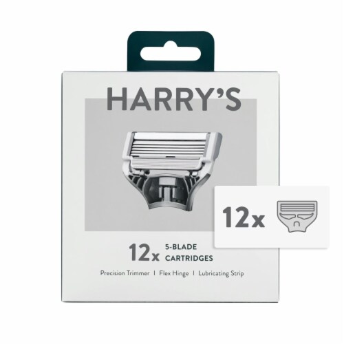 Harry's 5-Blade Men's Razor Blade Cartridge Refills Perspective: front