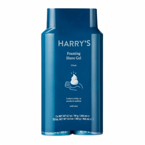 Harry's Foaming Shave Gel for Men with Aloe Perspective: front