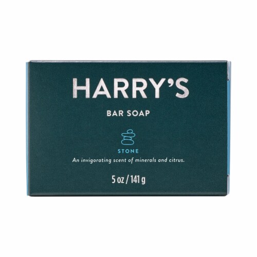 NEW Harry's Bar Soap Stone 5oz Mens Body Bar wash