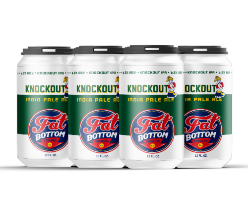 Fat Bottom Knockout IPA Perspective: front