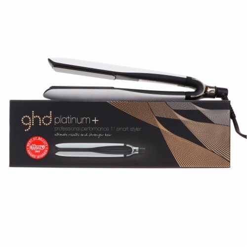 ghd Platinum Professional Performance Styler 1 Flat Iron Hair  Straightener, White