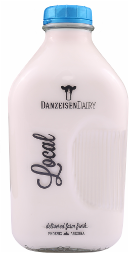 Danzeisen Dairy Local Lowfat 1% Milk Perspective: front