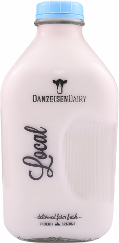 Danzeisen Dairy Local Skim Milk Perspective: front