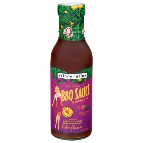 Skinny Latina® Gluten Free Guava Fig BBQ Sauce Perspective: front