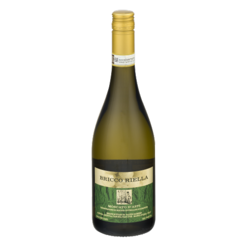 Bricco Riella Moscato D'Asti Wine Perspective: front