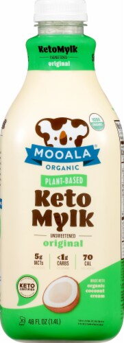 Mooala Original Organic Keto Mylk Perspective: front